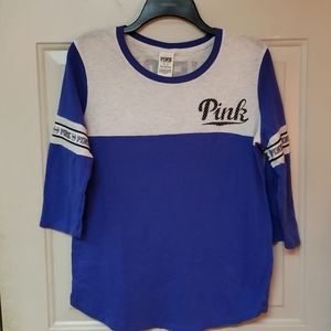 Like new! Pink M 3/4 length shirt